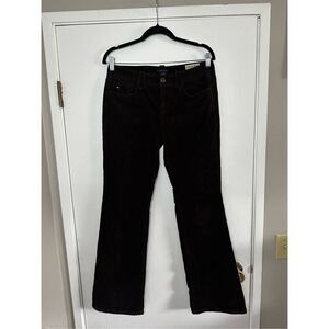 Tommy Hilfiger Vintage Mid Rise Straight Leg Brown Corduroy Jeans 6